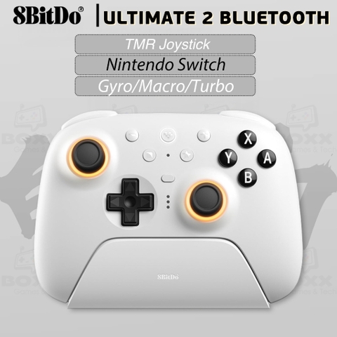 Tay cầm 8Bitdo Ultimate 2 Bluetooth Controller cho Nintendo Switch, Nintendo Switch 2 phiên bản Pikachu