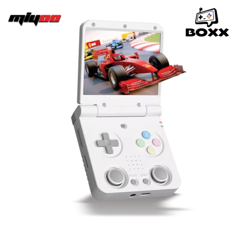 Máy chơi game cầm tay Miyoo Flip V2 Game Retro NES, SNES, SFC, PSP, PS1, GB, NDS, N64