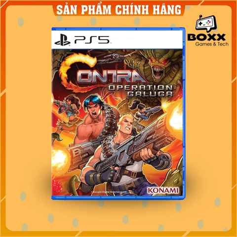 Đĩa Game Contra Operation Galuga PS5