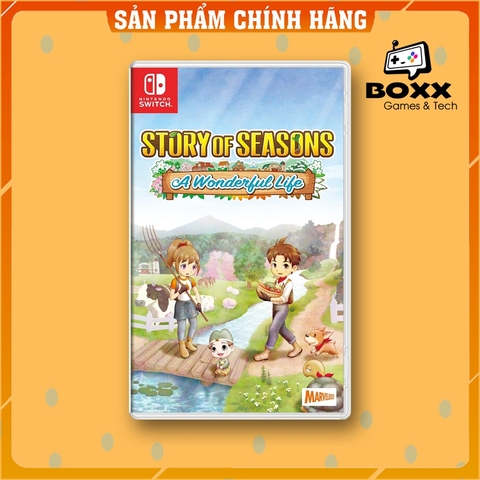 Băng Game Story Of Seasons A Wonderful Life Nintendo Switch