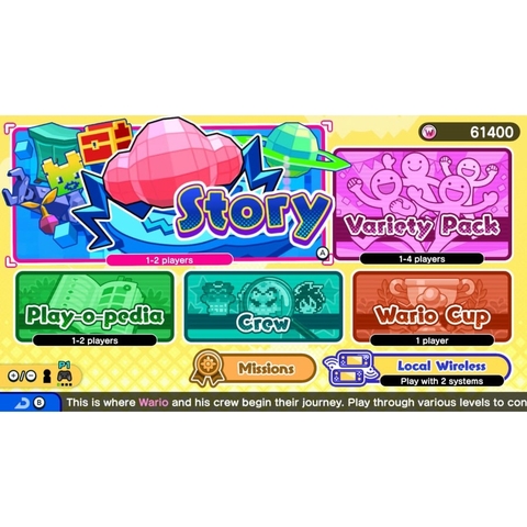 Băng Game WarioWare Get It Together Nintendo Switch