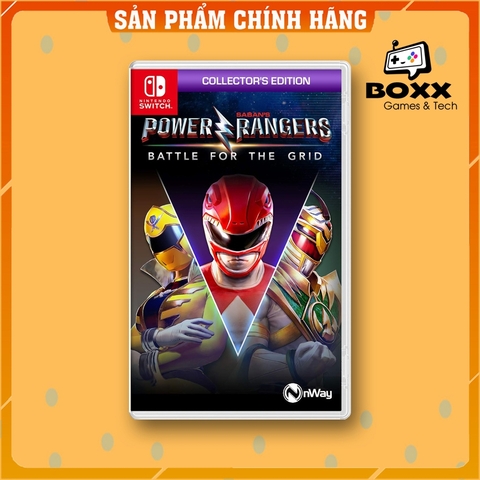 Băng Game Power Rangers Battle for the Grid Collector's Edition Nintendo Switch
