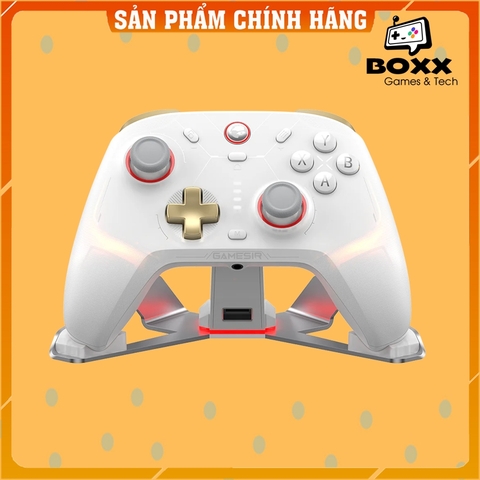 Tay cầm GameSir Cyclone 2 Kèm Dock Sạc hỗ trợ Macro, Phím Cơ, Polling Rate 1000Hz