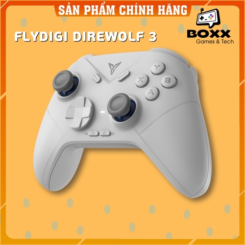 Tay cầm Flydigi Direwolf 3 hỗ trợ Macro, Polling Rate 1000Hz cho Nintendo Switch, PC, Laptop