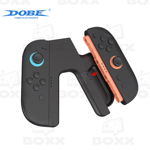 Grip Sạc Joy Con chữ V cho Nintendo Switch 2 chính hãng Dobe