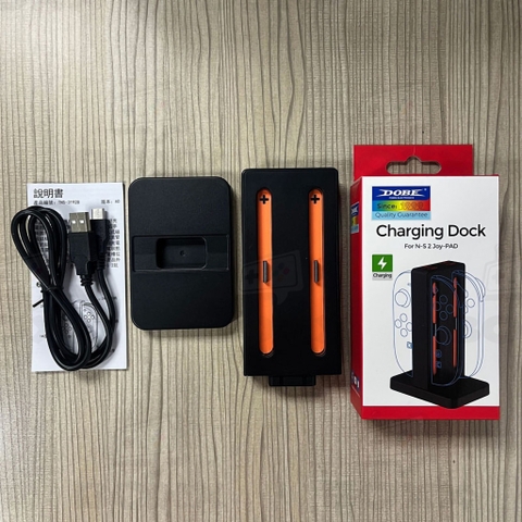 Dock sạc Joy Con Nintendo Switch 2, Đế sạc nhanh cho Joy-Con máy Nintendo Switch 2