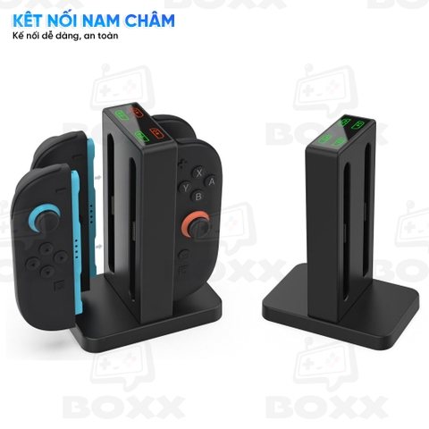 Dock sạc Joy Con Nintendo Switch 2, Đế sạc nhanh cho Joy-Con máy Nintendo Switch 2