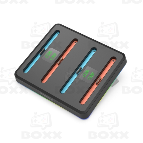 Đế sạc Joy Con Nintendo Switch 2, Đế sạc nhanh cho 4 Joy-Con máy Nintendo Switch 2