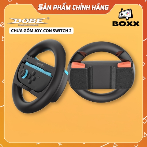 Bộ Vô Lăng Đua Xe Mario Kart World Cho Nintendo Switch 2 Chính Hãng DOBE