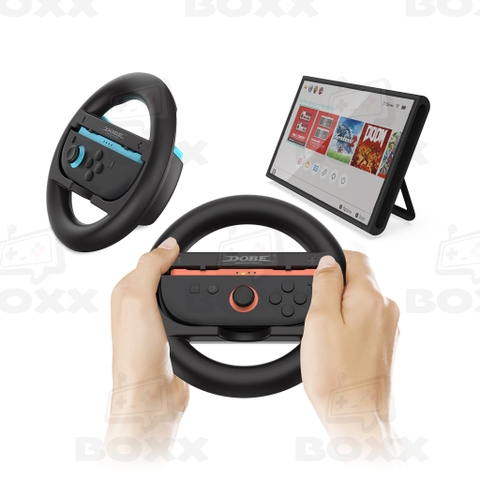 Bộ Vô Lăng Đua Xe Mario Kart World Cho Nintendo Switch 2 Chính Hãng DOBE