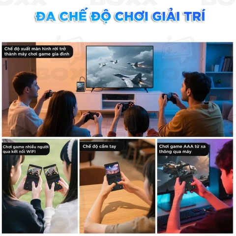 Máy chơi game cầm tay Anbernic RG 34XXSP Game Retro điện tử cổ điển NES, SNES, PSP, PS1, GB, NDS