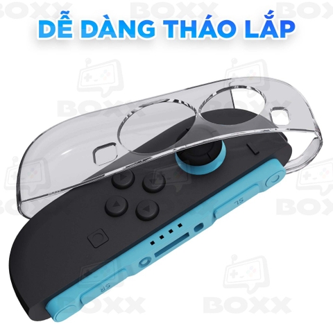 Case trong suốt chính hãng Skull & Co cho Nintendo Switch 2, Ốp trong suốt cho Nintendo Switch 2