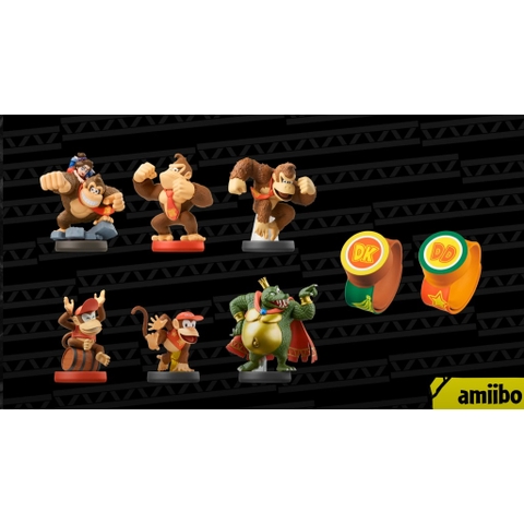Mô hình Amiibo Donkey Kong and Pauline: Donkey Kong Bananza Series chính hãng Nintendo