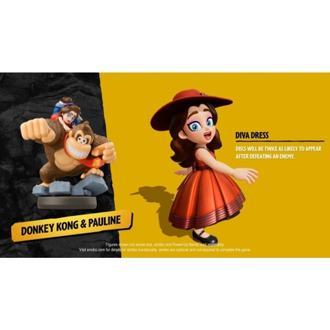 Mô hình Amiibo Donkey Kong and Pauline: Donkey Kong Bananza Series chính hãng Nintendo