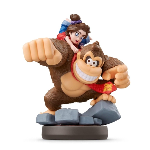 Mô hình Amiibo Donkey Kong and Pauline: Donkey Kong Bananza Series chính hãng Nintendo