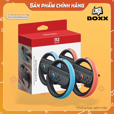Bộ Vô Lăng Đua Xe Mario Kart World Cho Nintendo Switch 2 Chính Hãng Nintendo