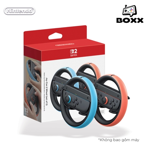 Bộ Vô Lăng Đua Xe Mario Kart World Cho Nintendo Switch 2 Chính Hãng Nintendo
