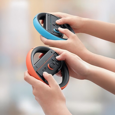 Bộ Vô Lăng Đua Xe Mario Kart World Cho Nintendo Switch 2 Chính Hãng Nintendo