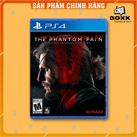 Đĩa Game Metal Gear Solid V: The Phantom Pain PS4