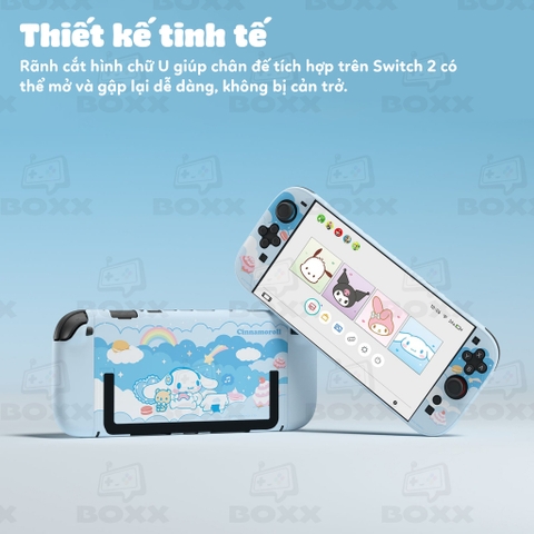 Case bảo vệ cho Nintendo Switch 2 chính hãng GeekShare, Ốp trang trí cho máy Nintendo Switch 2