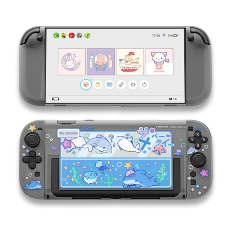 Case bảo vệ cho Nintendo Switch 2 chính hãng GeekShare Hello Kitty
