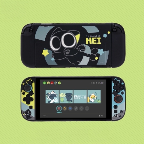 Case bảo vệ cho Nintendo Switch 2 chính hãng GeekShare phiên bản Mèo HEI