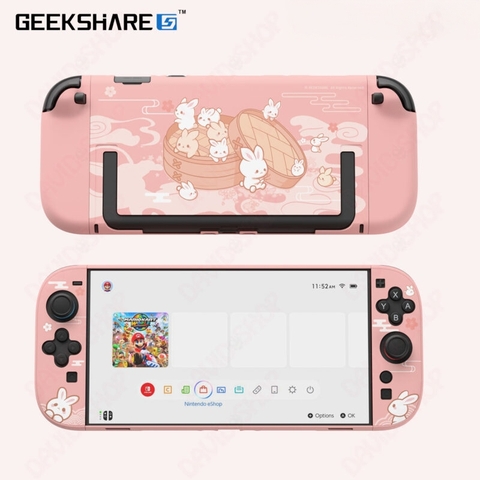 Case bảo vệ cho Nintendo Switch 2 chính hãng GeekShare Hello Kitty