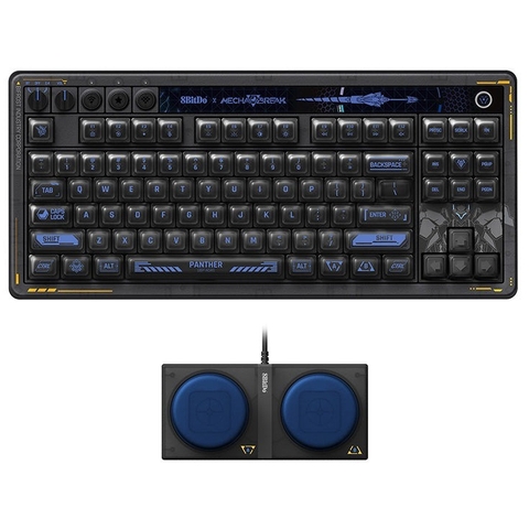 Bàn Phím Cơ 8BitDo Mecha BREAK có LED RGB, Bluetooth/2.4G/USB-C, Hot Swap, Aluminum Plate