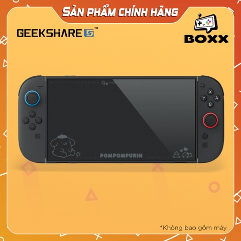 Kính cường lực GeekShare kèm khung dán cho Nintendo Switch 2 có in hình trang trí