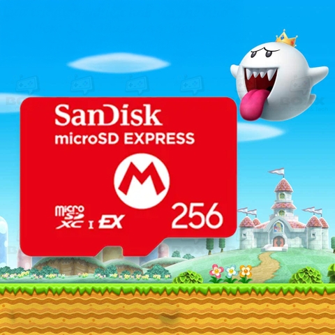 Thẻ Nhớ Sandisk microSD Express Card 256GB cho Nintendo Switch 2