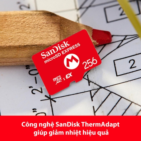 Thẻ Nhớ Sandisk microSD Express Card 256GB cho Nintendo Switch 2