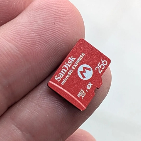 Thẻ Nhớ Sandisk microSD Express Card 256GB cho Nintendo Switch 2