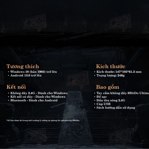 Tay cầm 8BitDo Ultimate 2 Wireless Controller phiên bản WUCHANG: Fallen Feathers