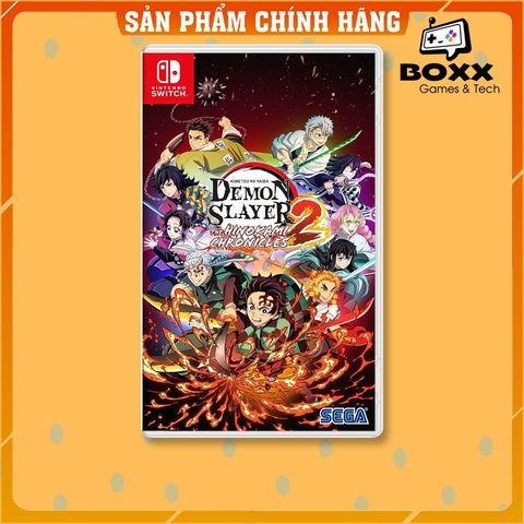 Băng Game Demon Slayer Kimetsu no Yaiba The Hinokami Chronicles 2 Nintendo Switch