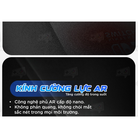 Kính cường lực cho Nintendo Switch 2 chính hãng GeekShare có kèm khung dán