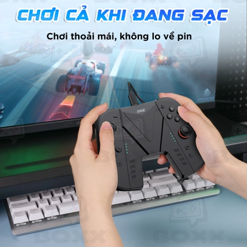 Grip Sạc Joy Con chữ V cho Nintendo Switch 2 chính hãng IINE