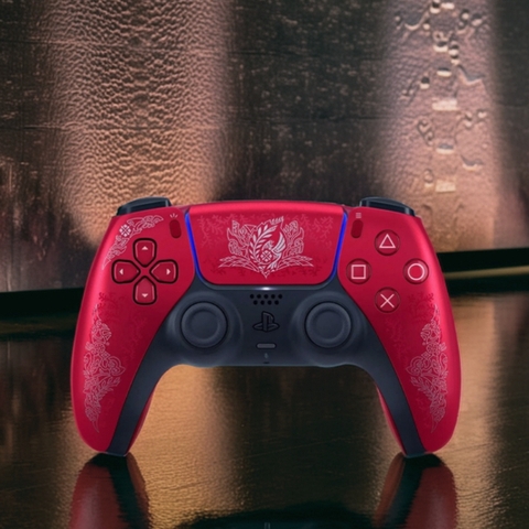 Tay Cầm PS5 DualSense Monster Hunter Wilds Limited Edition