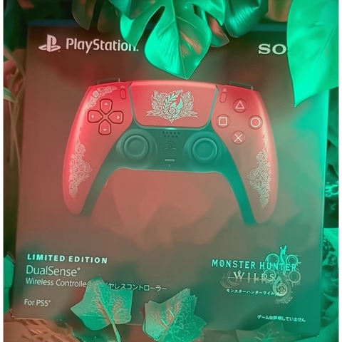 Tay Cầm PS5 DualSense Monster Hunter Wilds Limited Edition
