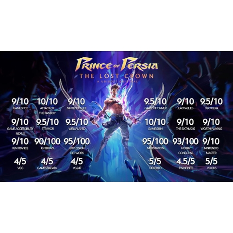 Đĩa Game Prince of Persia The Lost Crown PS4