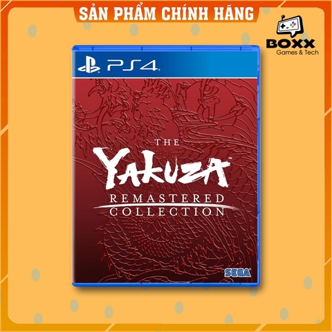 Đĩa Game Yakuza Remastered Collection PS4