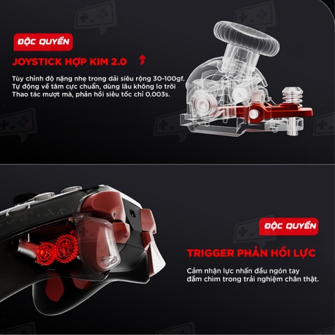 Tay cầm Flydigi Apex 5 phiên bản WUCHANG Fallen Feathers