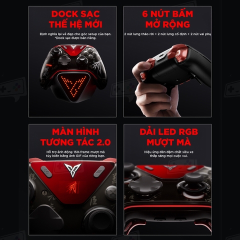 Tay cầm Flydigi Apex 5 phiên bản WUCHANG Fallen Feathers
