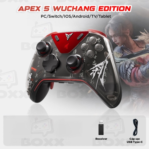 Tay cầm Flydigi Apex 5 phiên bản WUCHANG Fallen Feathers