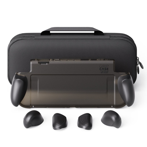 Ốp lưng GripCase chính hãng Skull & Co cho Nintendo Switch 2, Savage Raven GripCase Neon