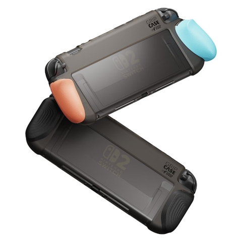 Ốp lưng GripCase chính hãng Skull & Co cho Nintendo Switch 2, Savage Raven GripCase Neon