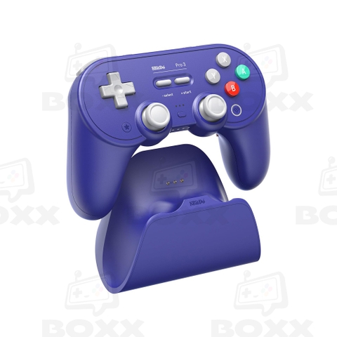 Tay cầm 8BitDo Pro 3 Bluetooth Gamepad Kèm Dock Sạc, TMR Joysticks, Macro