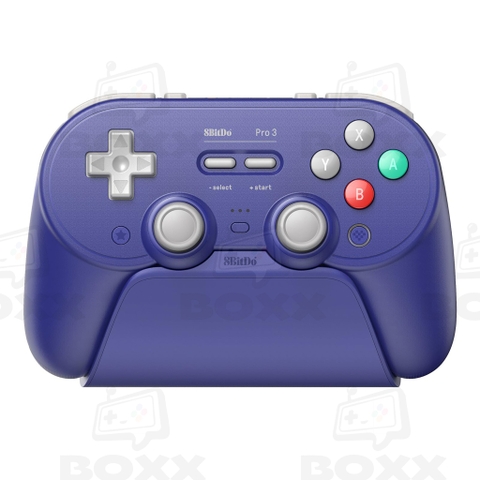 Tay cầm 8BitDo Pro 3 cho Nintendo Switch, Nintendo Switch 2, TMR Joysticks, Charging Dock, Trigger Lock