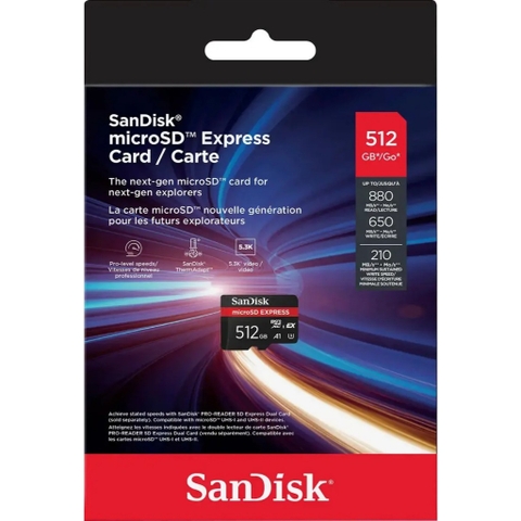 Thẻ Nhớ Sandisk microSD Express Card 256GB cho Nintendo Switch 2
