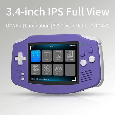 Máy chơi game cầm tay ANBERNIC RG 34XX Game Retro điện tử cổ điển