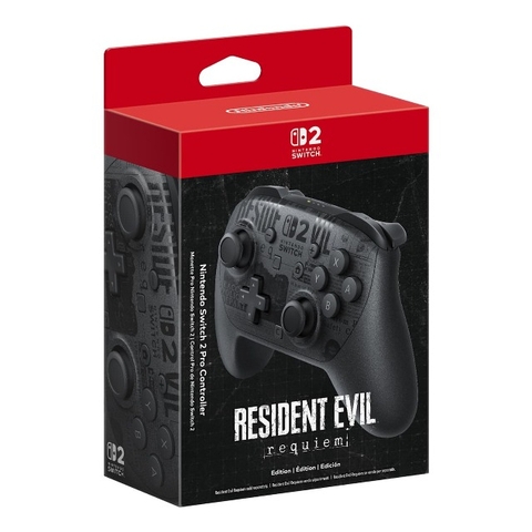 Tay cầm Nintendo Switch 2 Pro Controller Resident Evil Requiem Edition